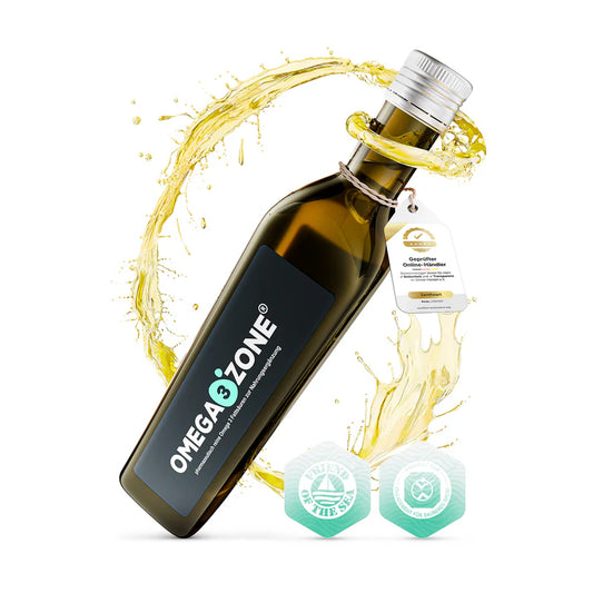 Omega-3 fish oil 500ml bottle, lemon flavour, delivered in Cyprus by omega3zone